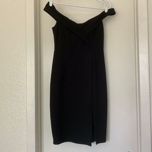 Lulus Classic Glam Off-The-Shoulder Bodycon Dress